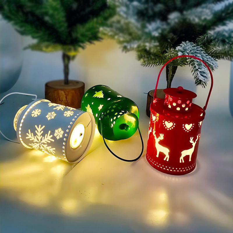 Christmas Candle Lights LED Small Lanterns With Lights
