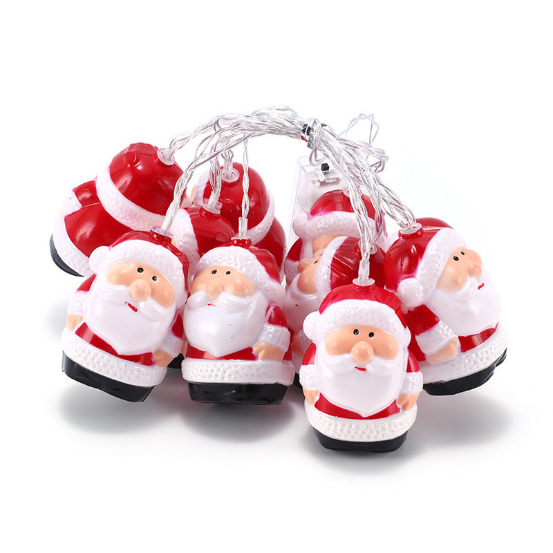 Santa Claus, Snowman LED String Lights for Christmas Decoration
