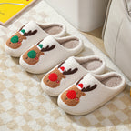 Elk Soft Cozy Bedroom Slipper Slip On House Shoes