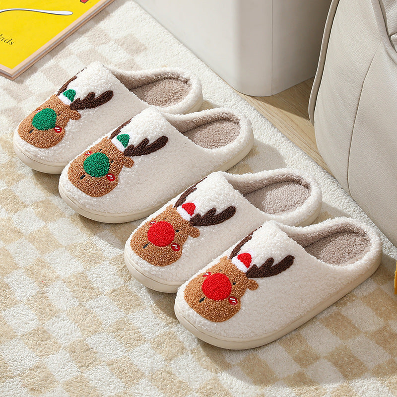 Elk Soft Cozy Bedroom Slipper Slip On House Shoes