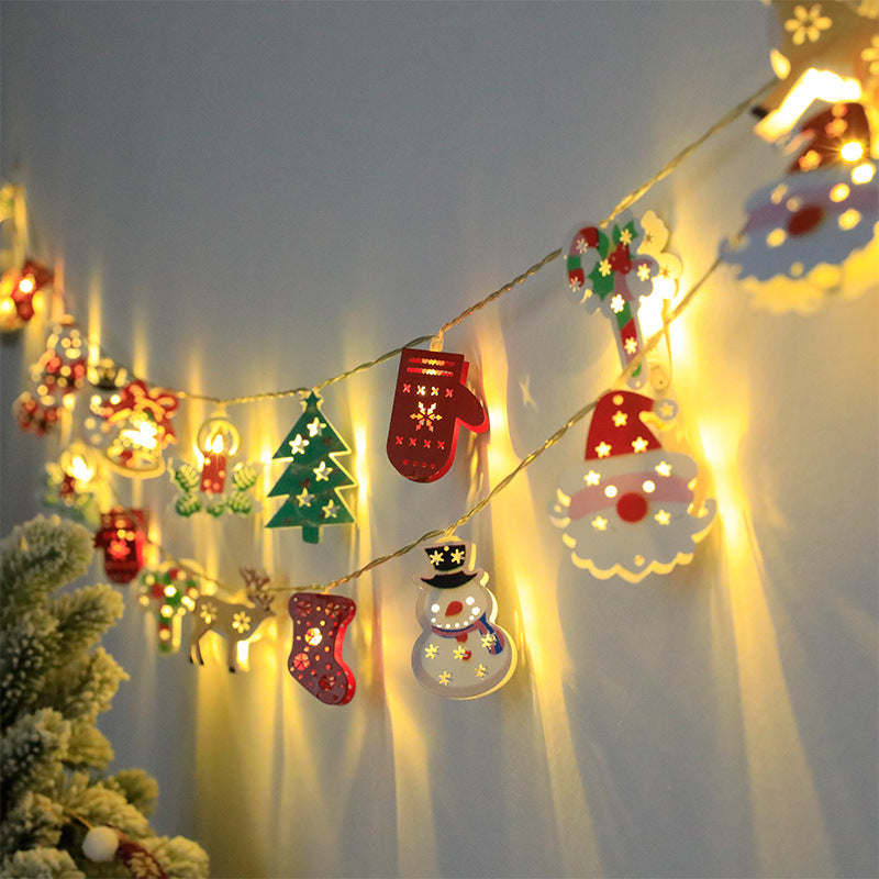 Christmas Hanging LED Ornament String Light Decorations