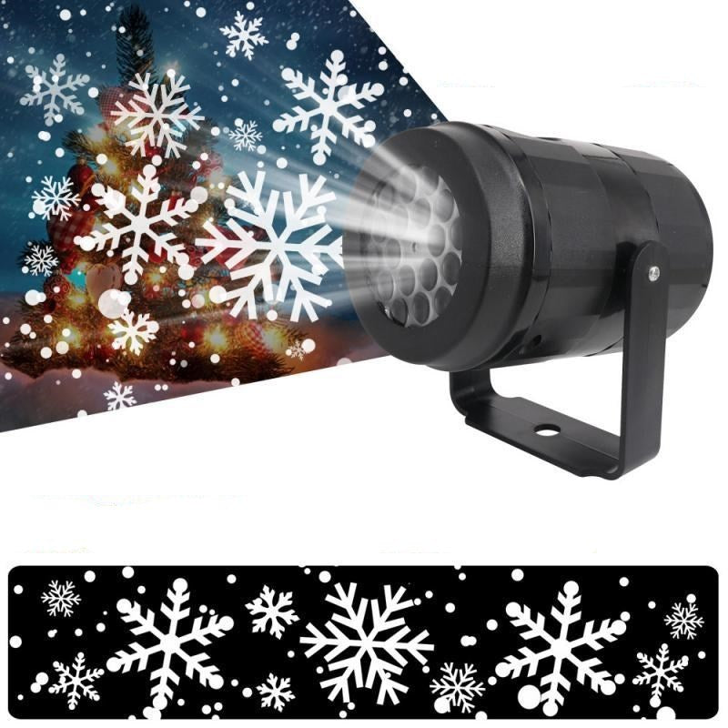Christmas Party Lights Snowflake Projector Light
