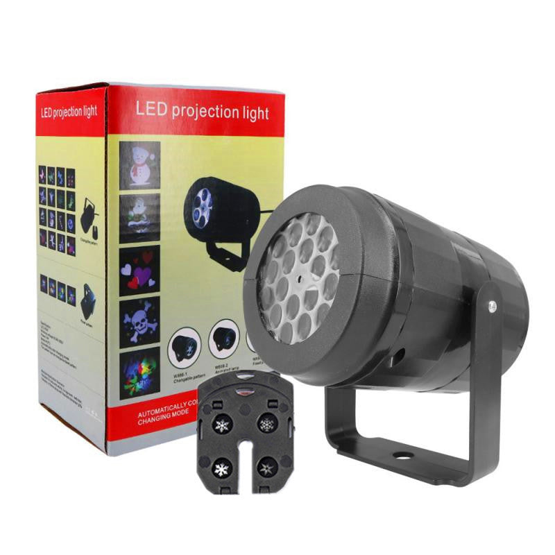 Christmas Party Lights Snowflake Projector Light