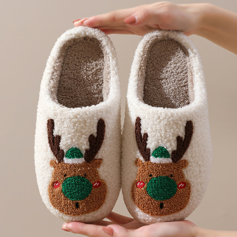 Elk Soft Cozy Bedroom Slipper Slip On House Shoes