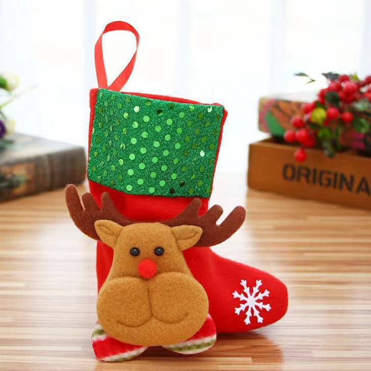 Small Cute Fireplace Decoration Christmas Stocking