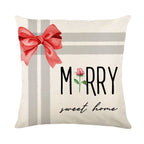 Christmas Decorations Square Pillow Covers Sofa