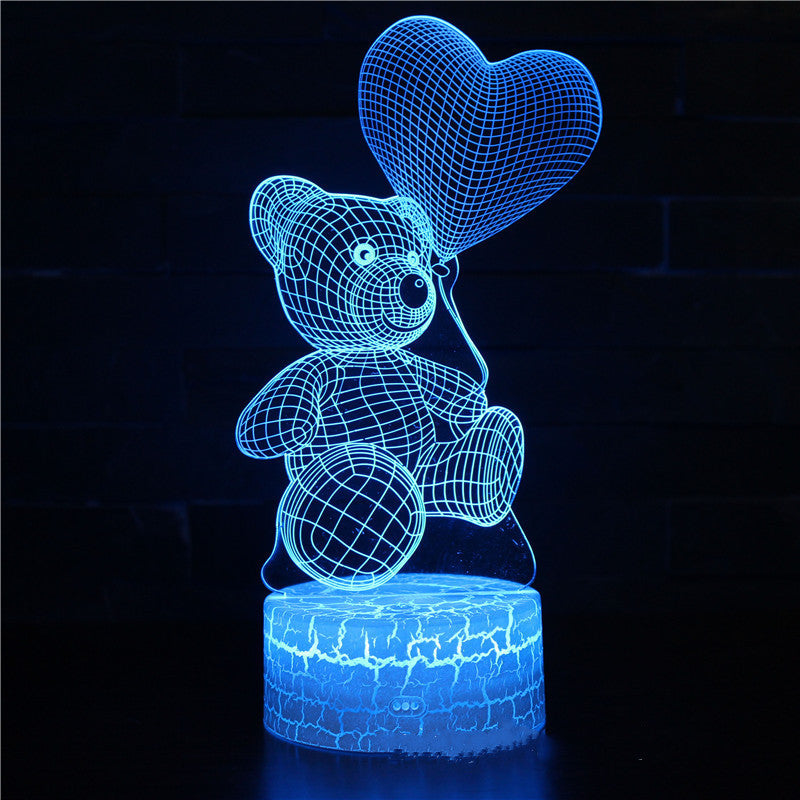 3D Acrylic USB LED Neon Night Light Decoration