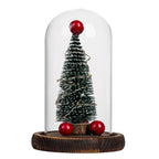 Christmas Tree Glass Cover LED Lights Christmas Decorations