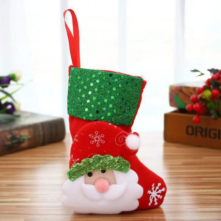 Small Cute Fireplace Decoration Christmas Stocking