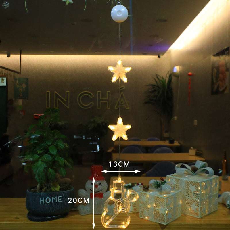 3-Piece LED Star Christmas Lights
