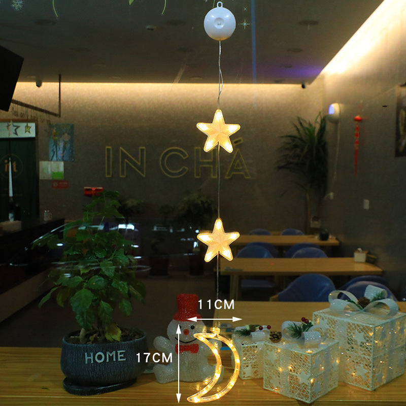 3-Piece LED Star Christmas Lights