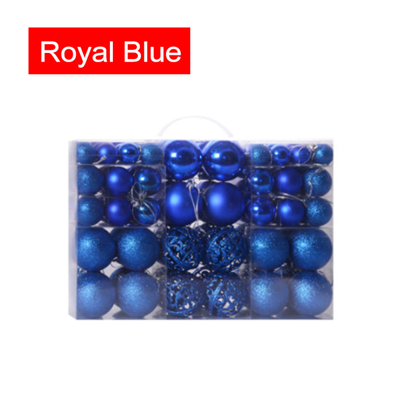 100PCS Ball-Shaped Christmas Ornaments