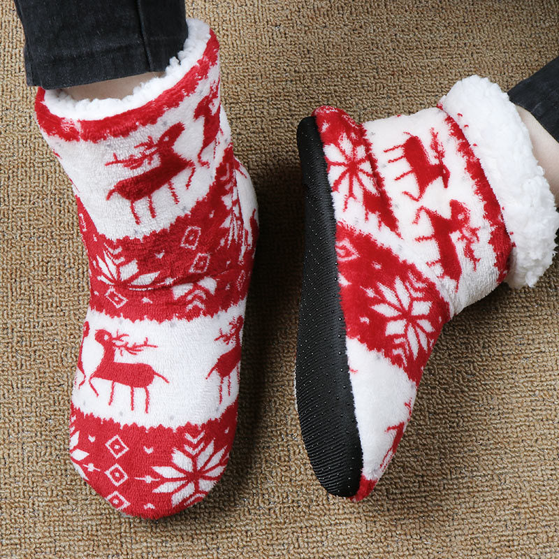 Indoor Shoes Warm Plush House Slippers