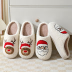 Couples Winter Warm Furry Shoes For Women And Men