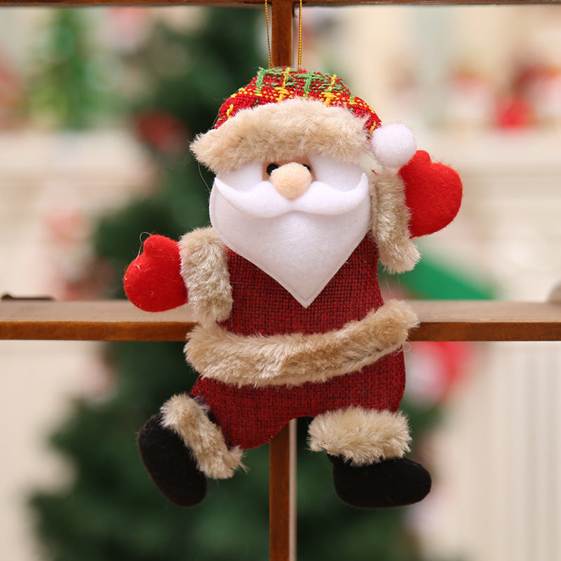 Vintage Christmas Doll Hanging Ornament Decoration