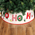 Creative Letters Christmas Tree Skirt Home Decorations