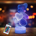 3D Acrylic USB LED Neon Night Light Decoration