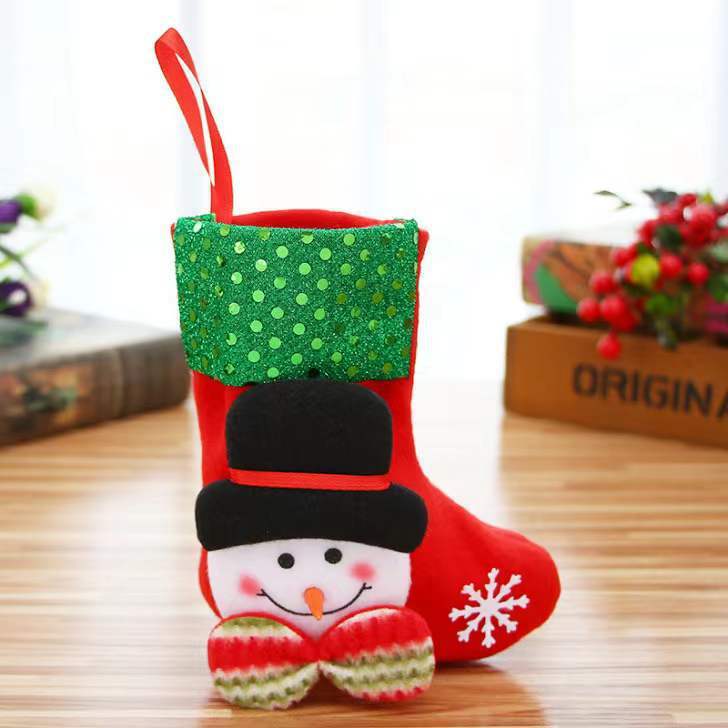 Small Cute Fireplace Decoration Christmas Stocking