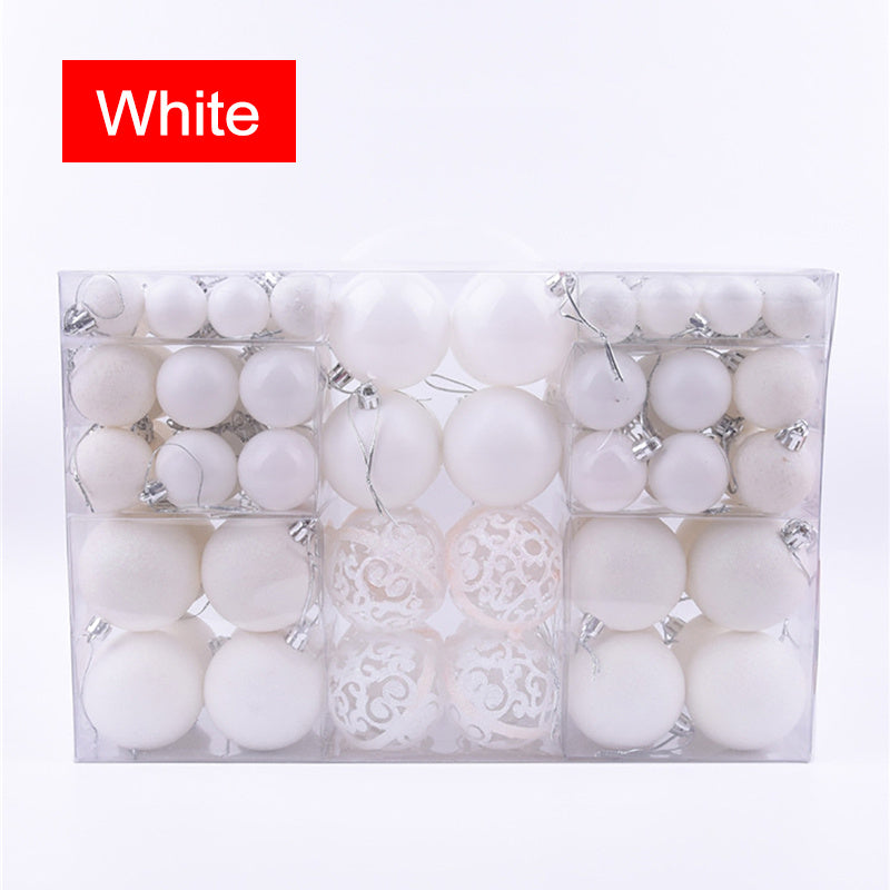 100PCS Ball-Shaped Christmas Ornaments
