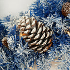 Pre-lit Xmas Tree Artificial Christmas 4-Piece Set