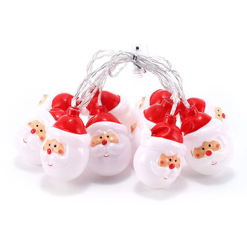 Santa Claus, Snowman LED String Lights for Christmas Decoration