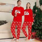Christmas Family Red Pajamas Sets