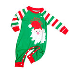 Family Christmas Pajamas Matching Sets Red Stripe, Long Sleeve