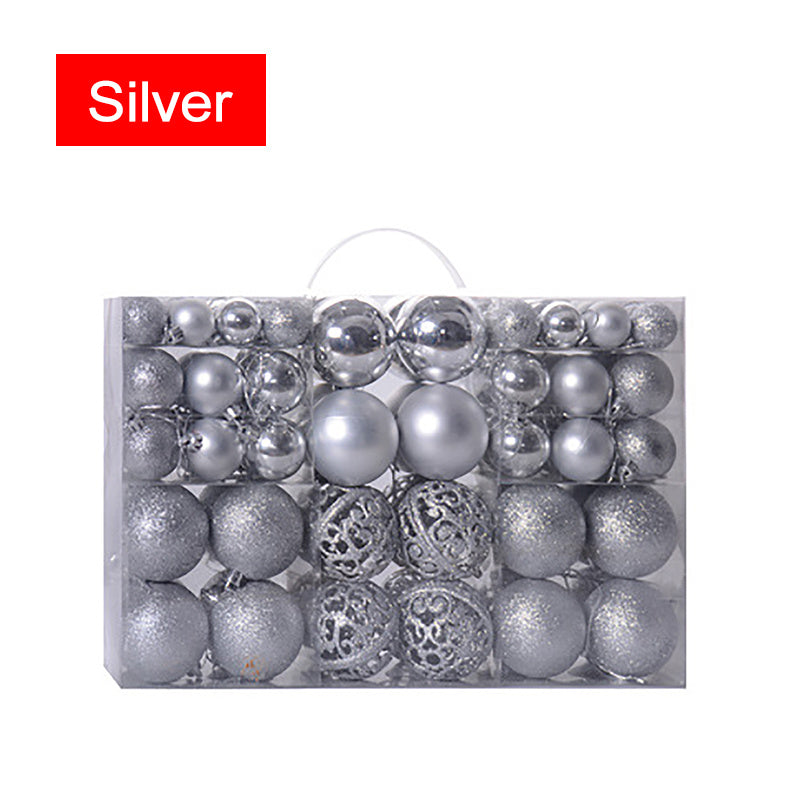 100PCS Ball-Shaped Christmas Ornaments