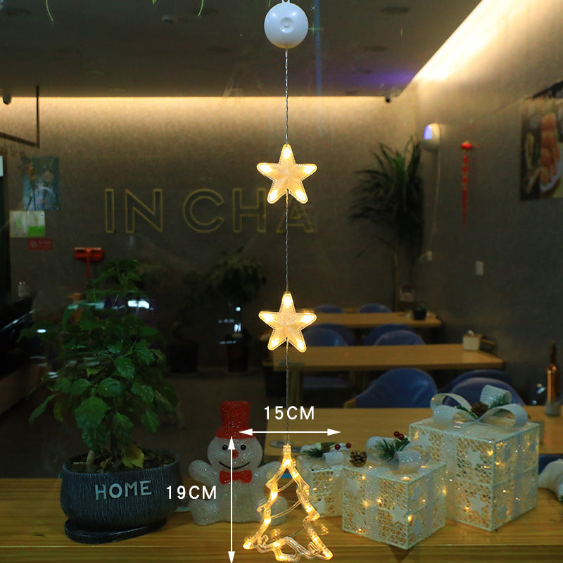 3-Piece LED Star Christmas Lights