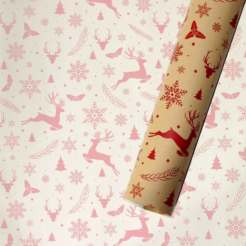 Cowhide Gift Wrap Paper Christmas Printed Paper