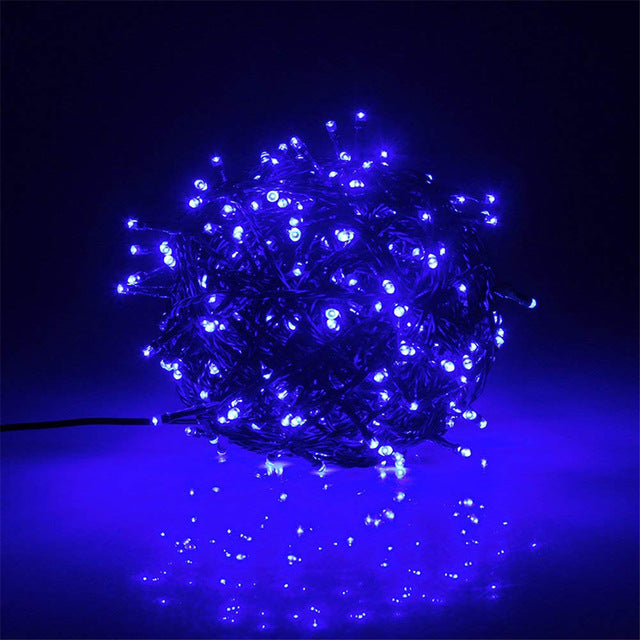 Dark Green Line LED Low Voltage String Lights Fairy Lights