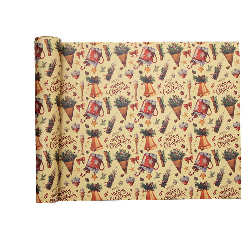 Cowhide Gift Wrap Paper Christmas Printed Paper