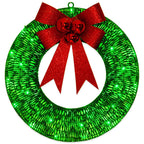 Luminous LED Warm Light Metal Luminous Wreath