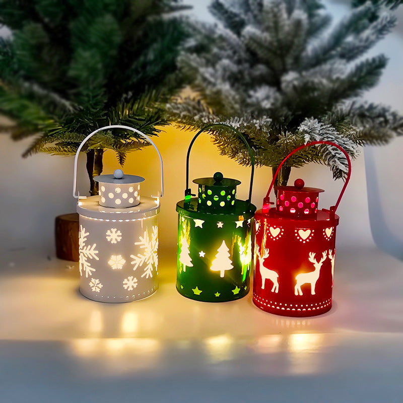 Christmas Candle Lights LED Small Lanterns With Lights