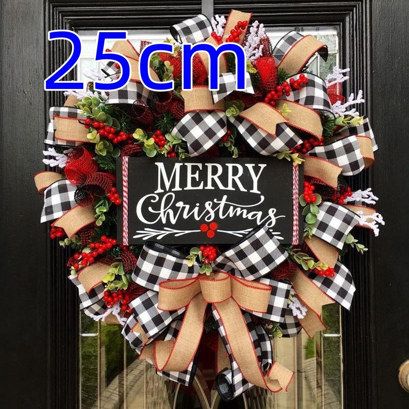 Christmas Bow Garland