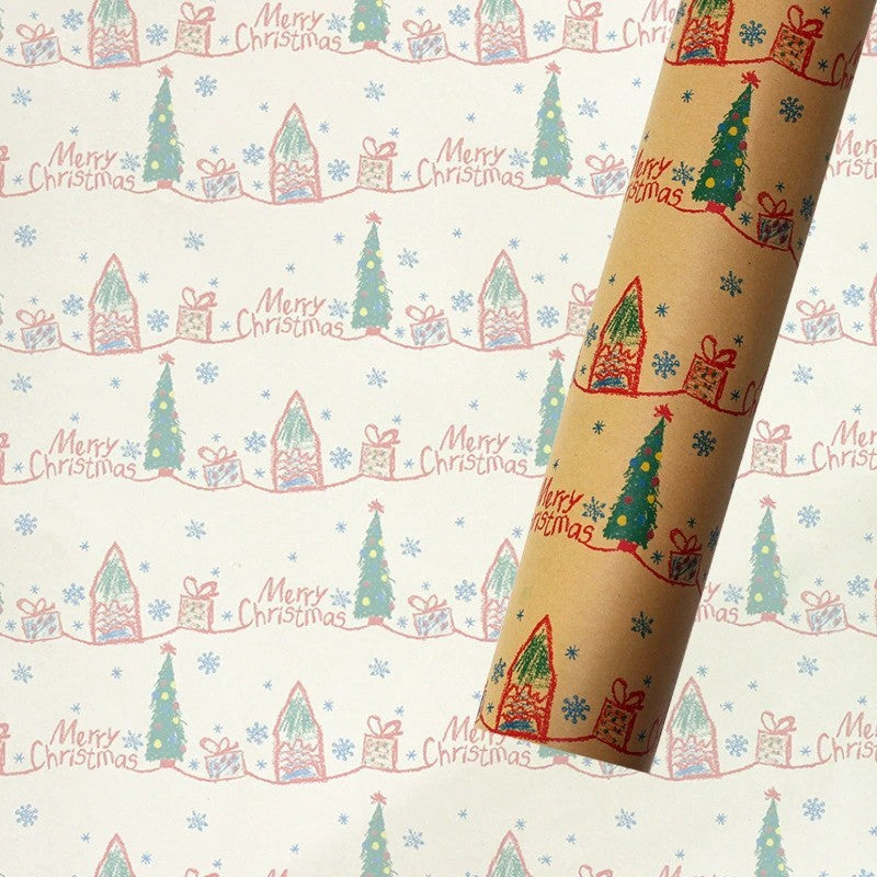 Cowhide Gift Wrap Paper Christmas Printed Paper