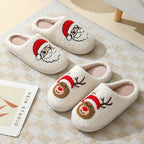 Couples Winter Warm Furry Shoes For Women And Men