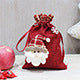 Santa Claus Gift Christmas Eve Fruit Portable Gift Bag