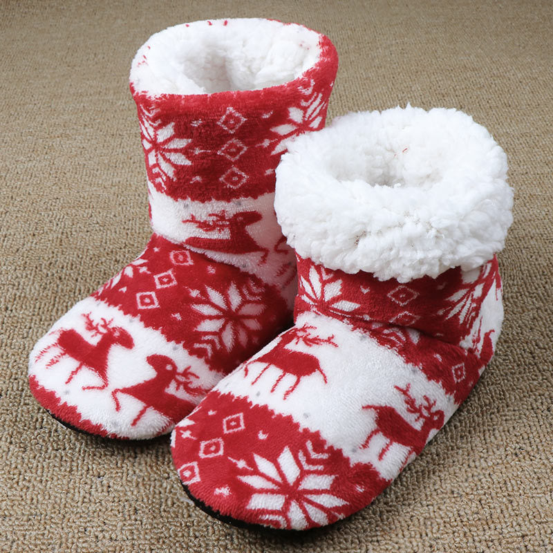 Indoor Shoes Warm Plush House Slippers