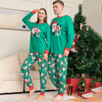Christmas Pajamas Santa Claus Printed