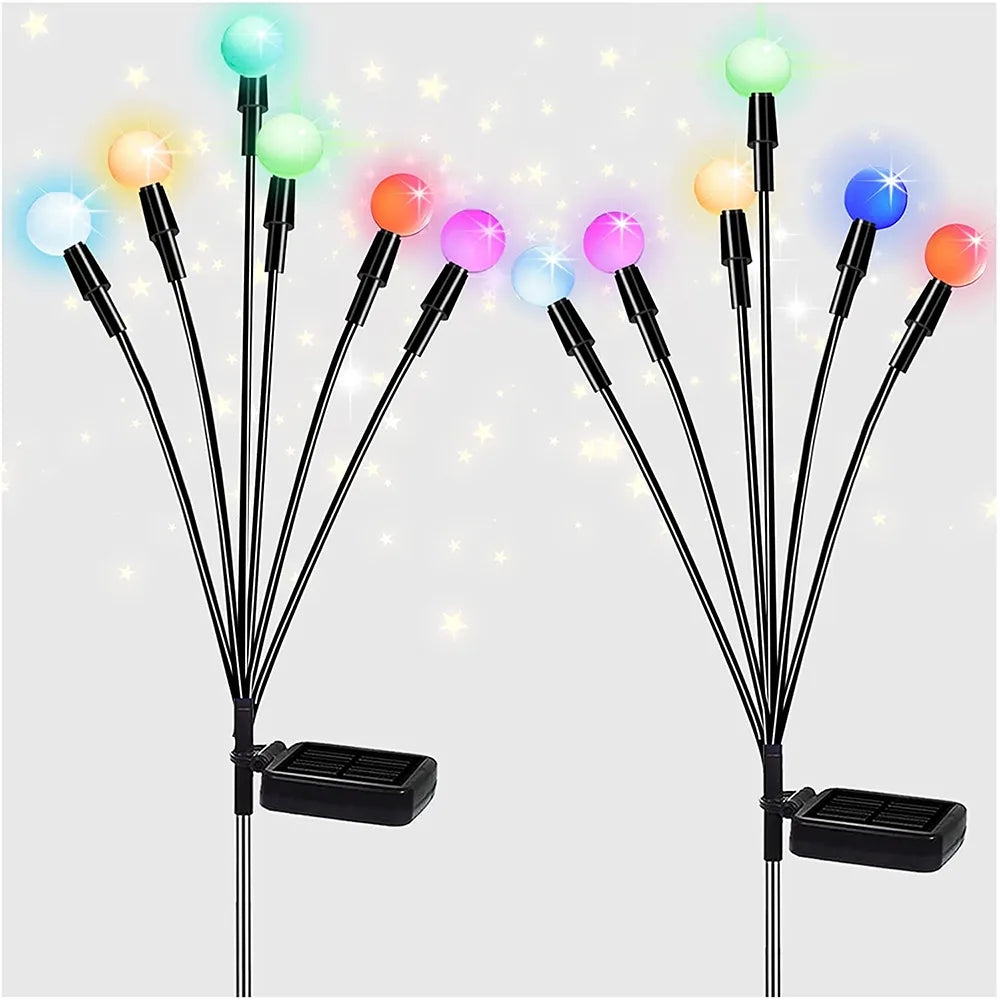 Twinkling Firefly Simulation Solar Lights for Festive Outdoor Decor