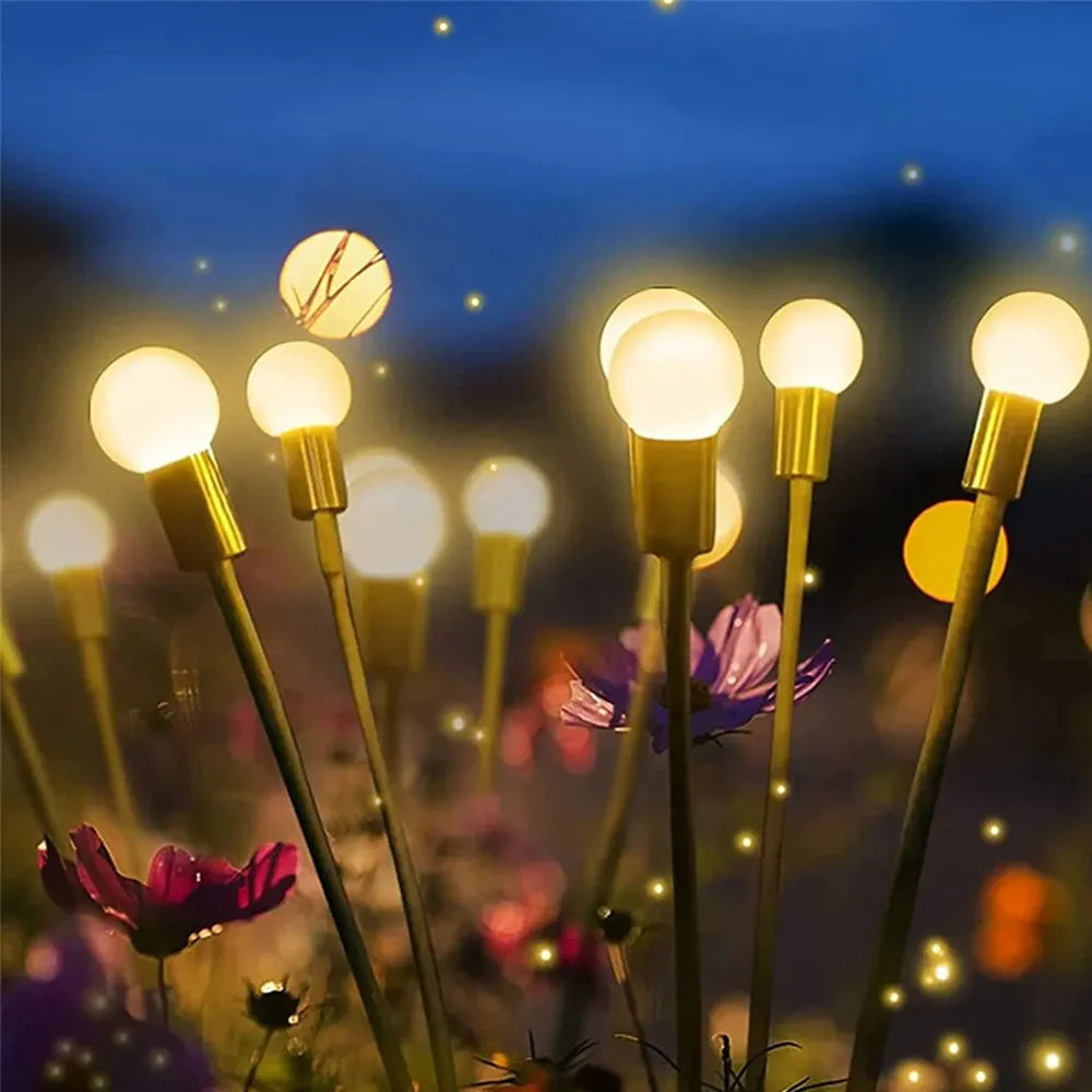 Twinkling Firefly Simulation Solar Lights for Festive Outdoor Decor
