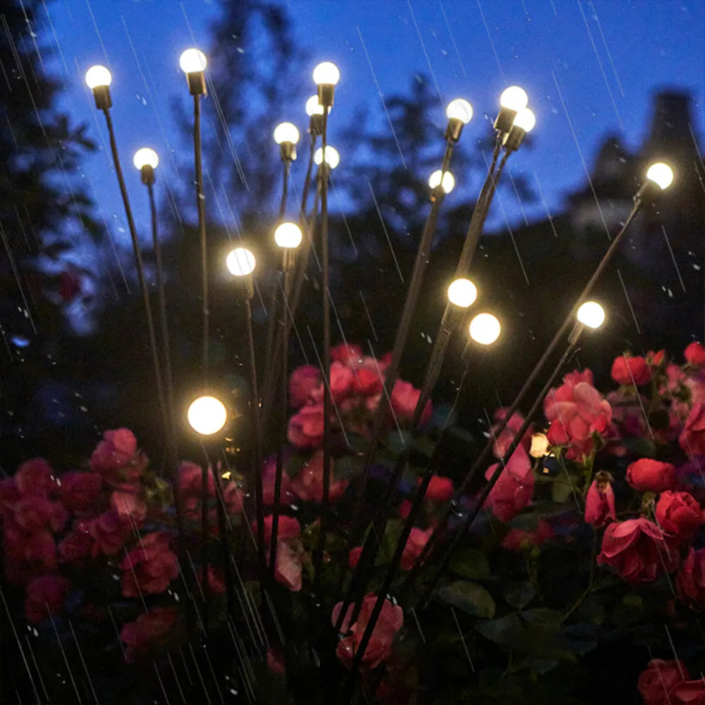 Twinkling Firefly Simulation Solar Lights for Festive Outdoor Decor