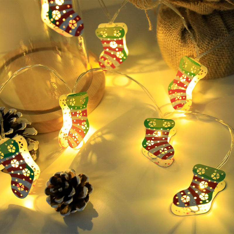 Christmas Hanging LED Ornament String Light Decorations