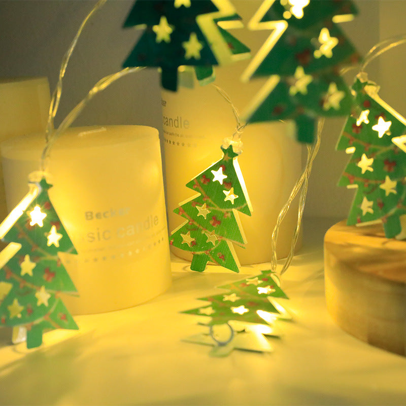 Christmas Hanging LED Ornament String Light Decorations