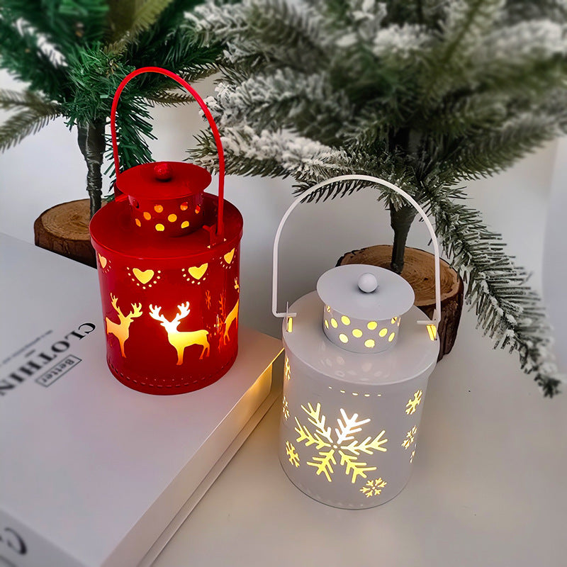 Christmas Candle Lights LED Small Lanterns With Lights