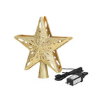 Christmas Tree Topper Star Lighted 3D