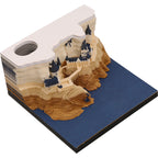 Christmas Tree 3D Three-dimensional Notebook Paper