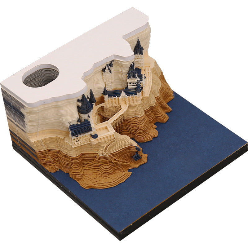 Christmas Tree 3D Three-dimensional Notebook Paper