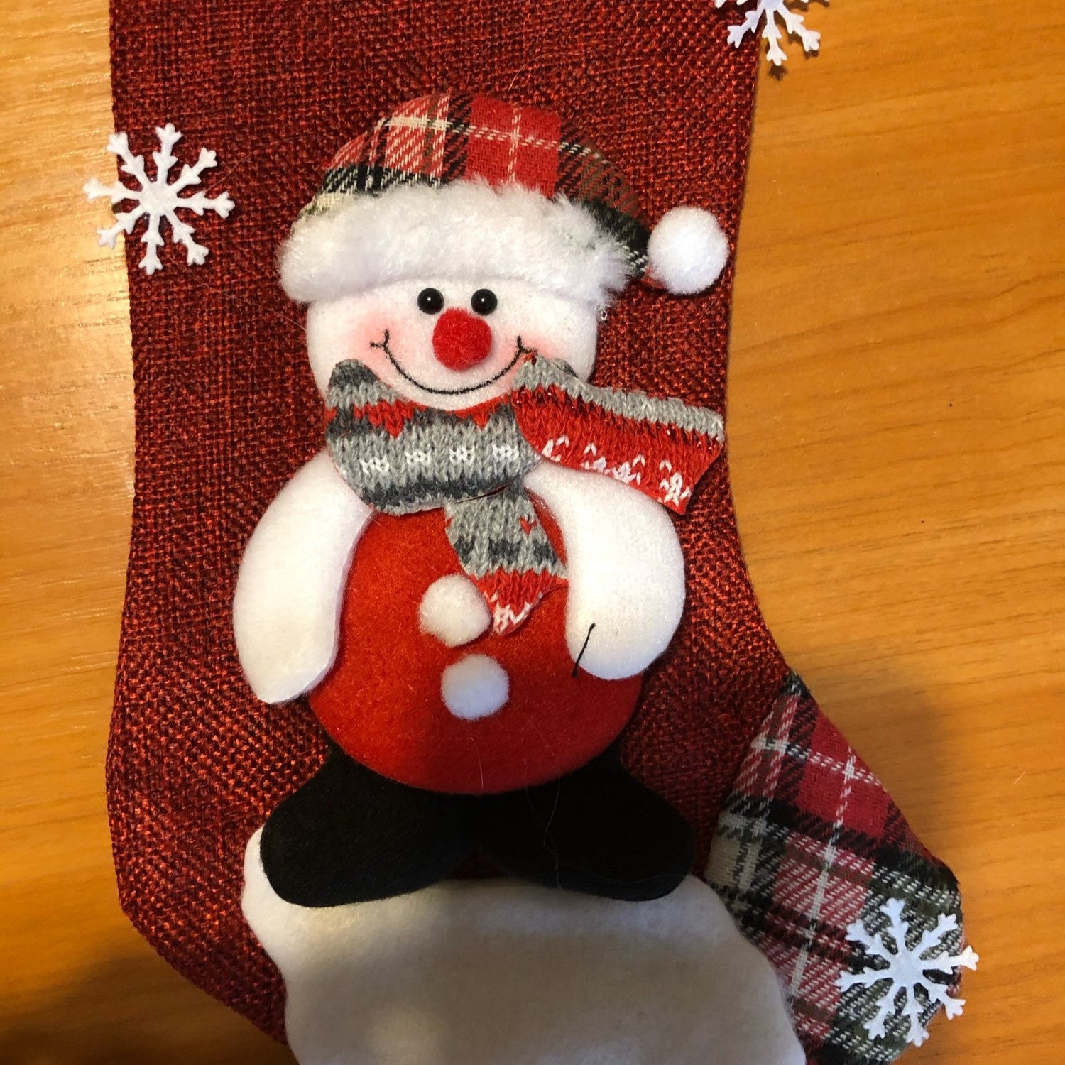 Red Christmas Stocking Decoration